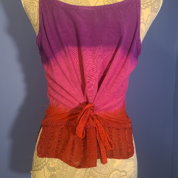 Boho Tie-Dye Top - Picture 2 of 2